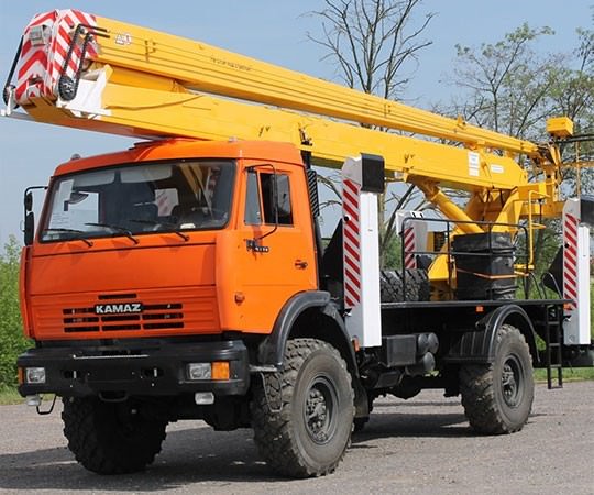 Аренда автовышки в Новом Уренгое и  Ямало-Ненецком автономном округе