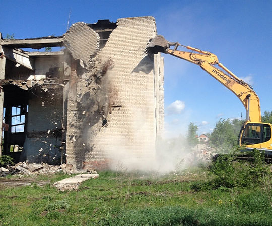 Демонтаж зданий в Новом Уренгое и  Ямало-Ненецком автономном округе